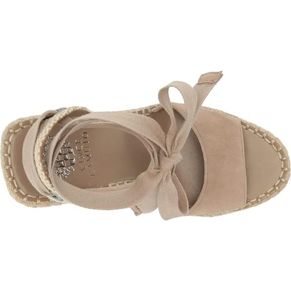 Vince Camuto Women's Bendsen‎ Espadrille Wedge Sandal SIZE 10
